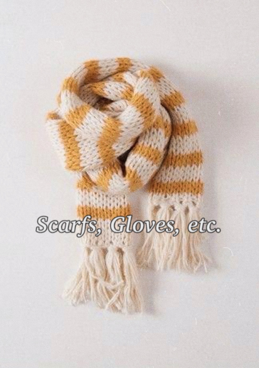 Scarfs, Gloves, etc.